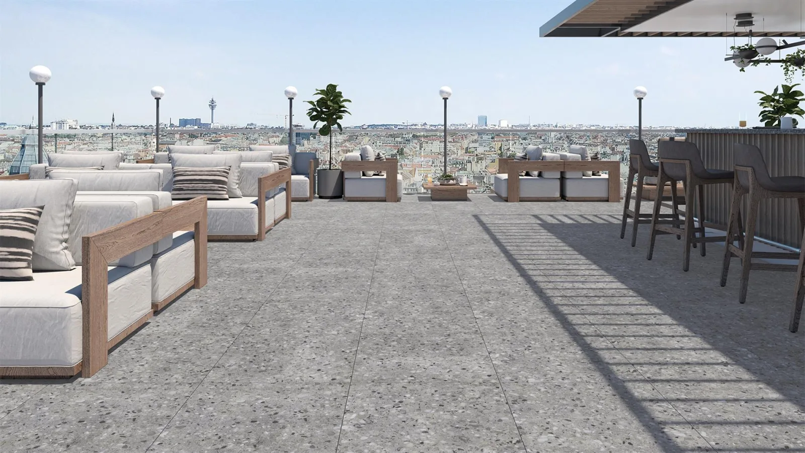 TERRAZO Bej 60x60 — 2