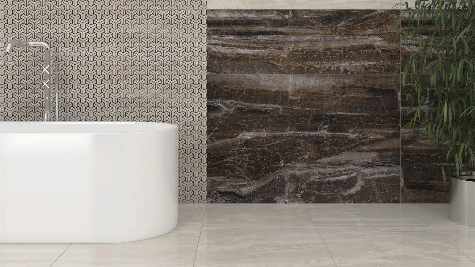 POMPEI Geo Dekofon 40x120 — 2