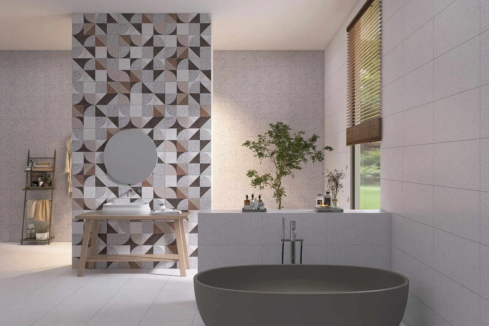 BORDES 45x45 White — 2