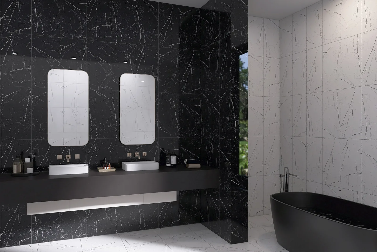 ARMANI 40x80 Black — 2