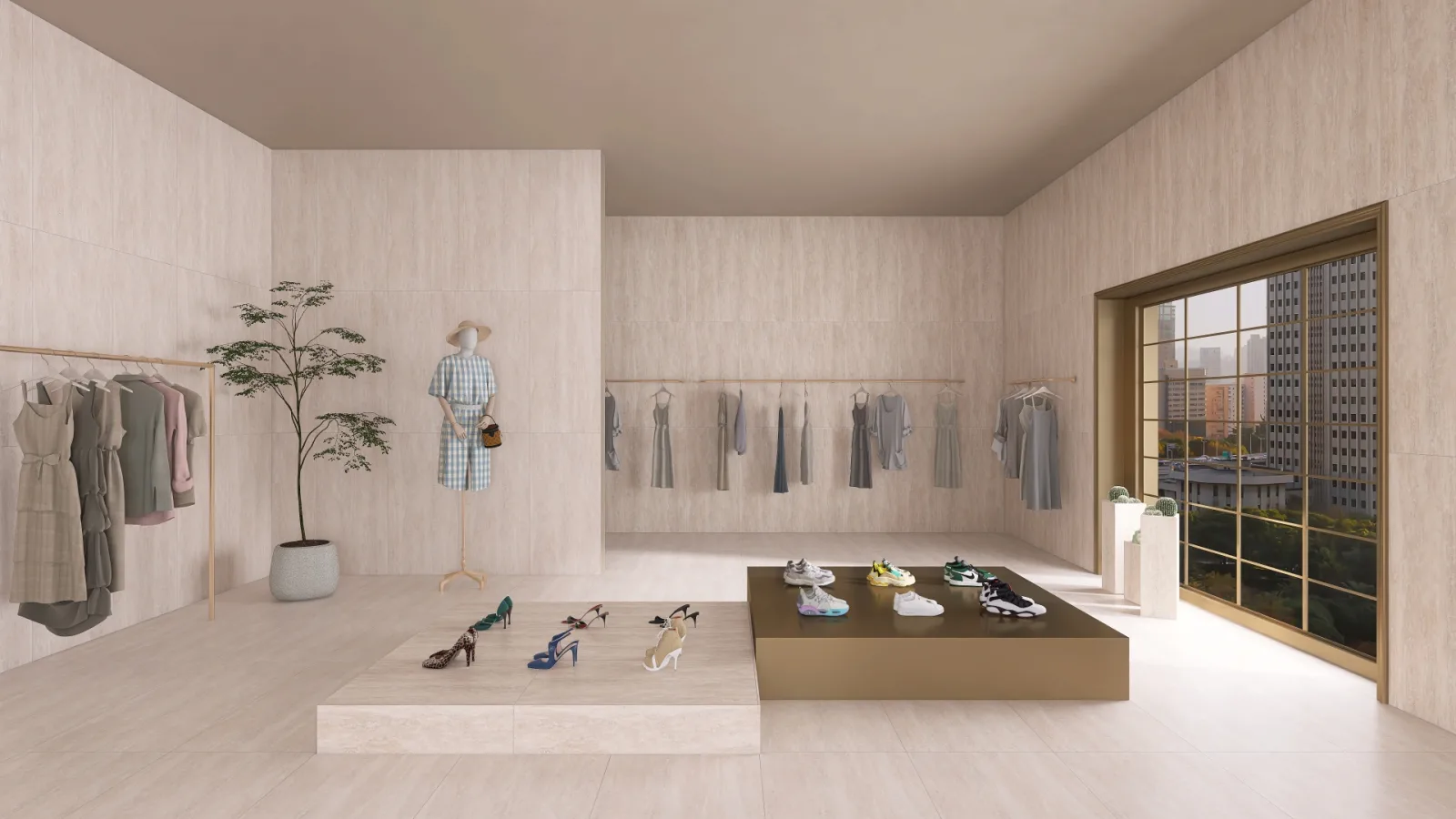 NEO TRAVERTINO 60x120 Bone — 2