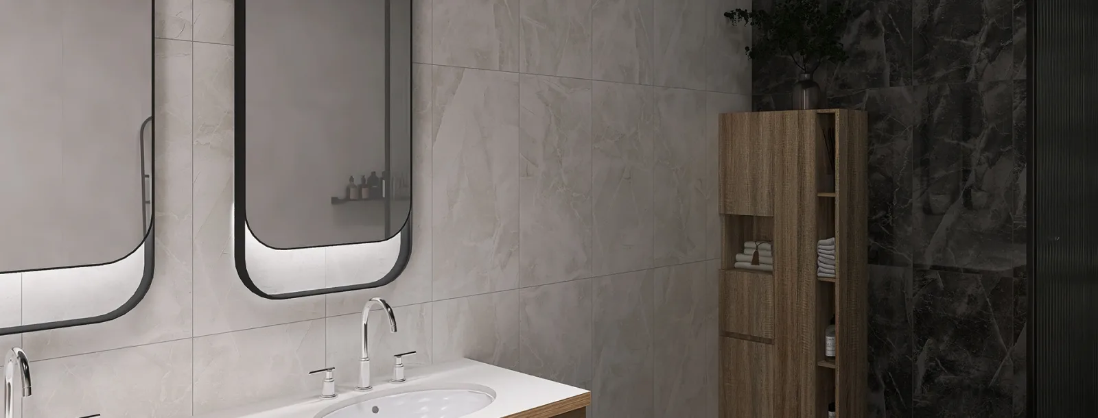 DUBLIN 60x60 White — 3