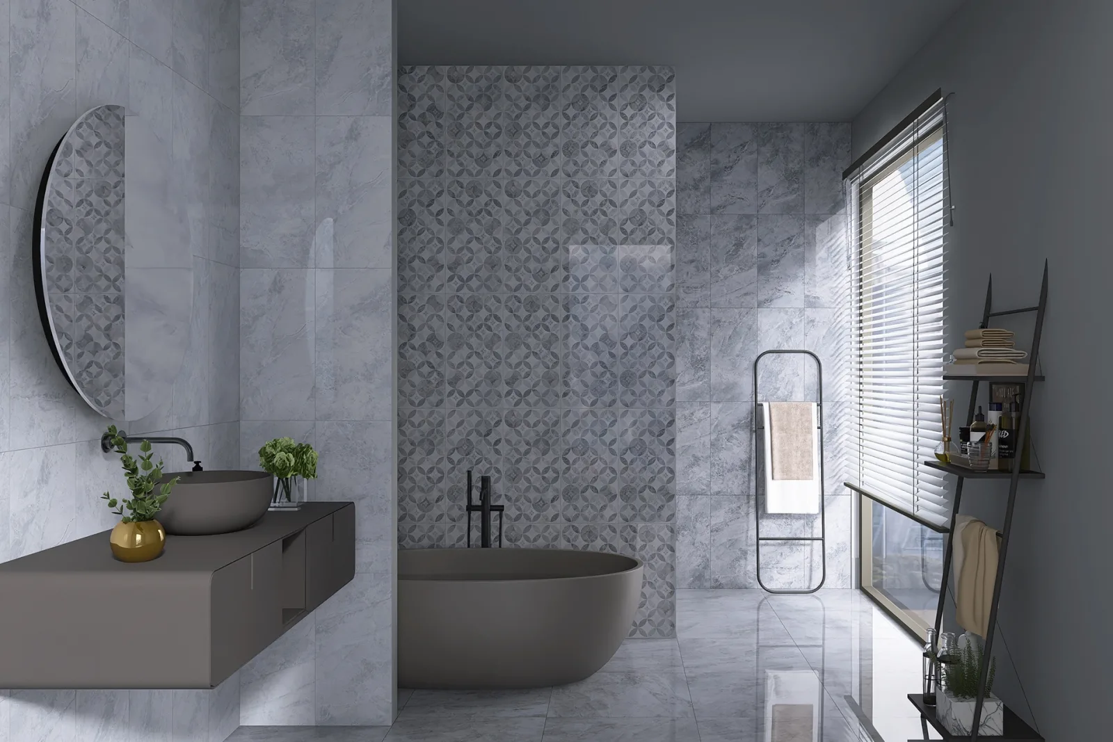 BEIRUT 45x45 Grey — 2