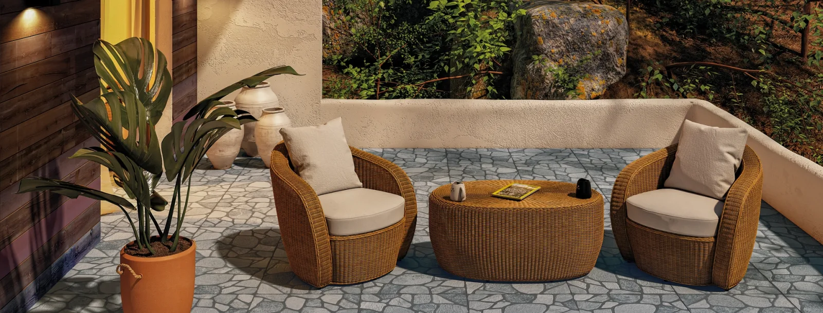 BODRUM 60x60 Antracite — 3