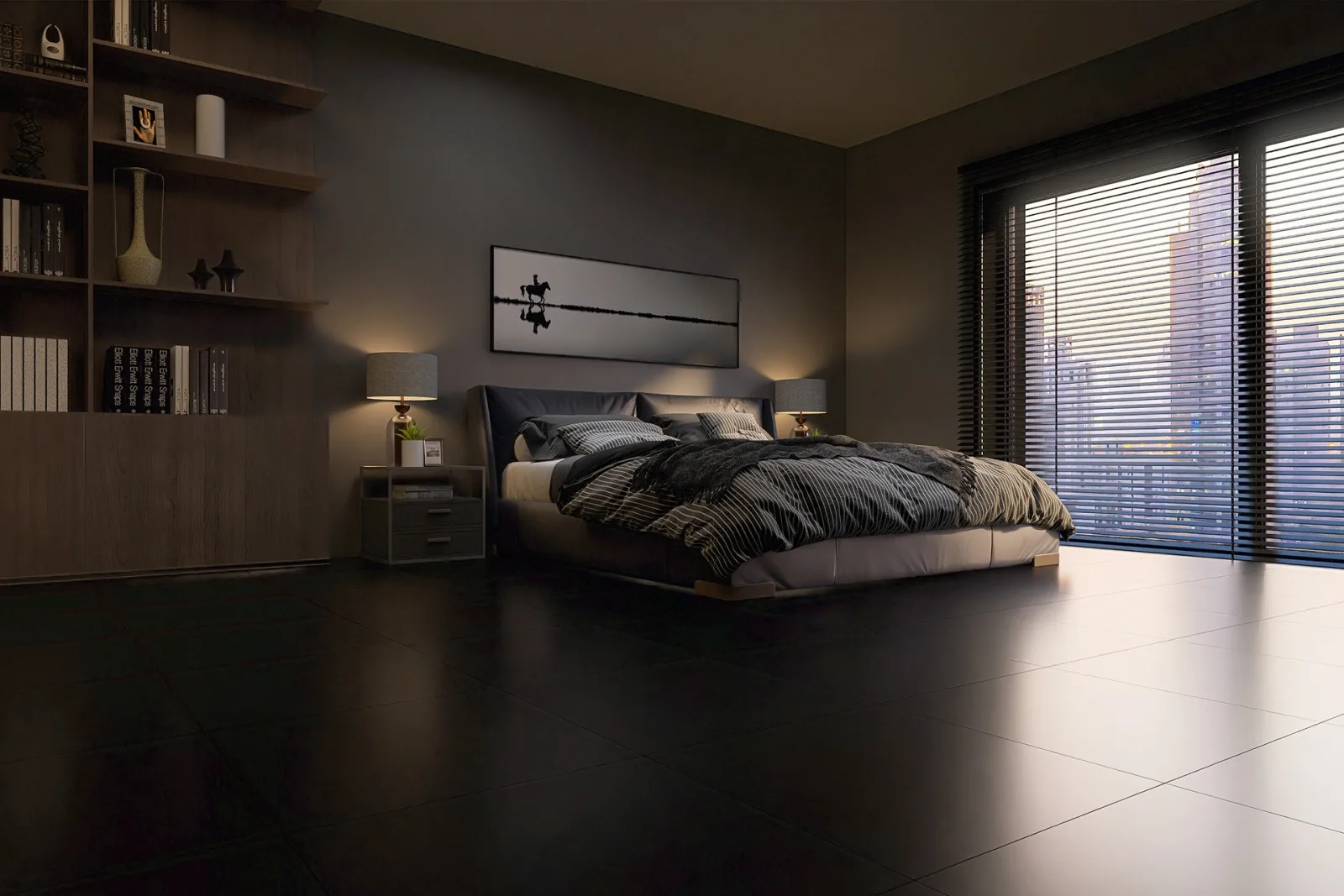 MATTE 60x60 Black — 2