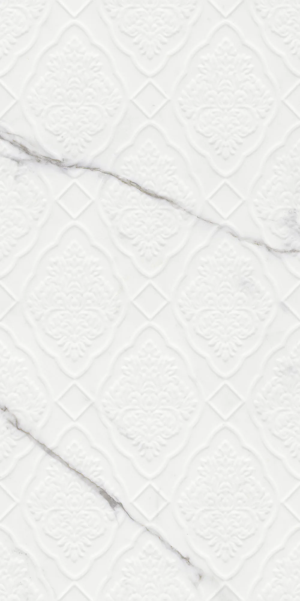 Sandra Parlak Beyaz Damask Dekor — 3