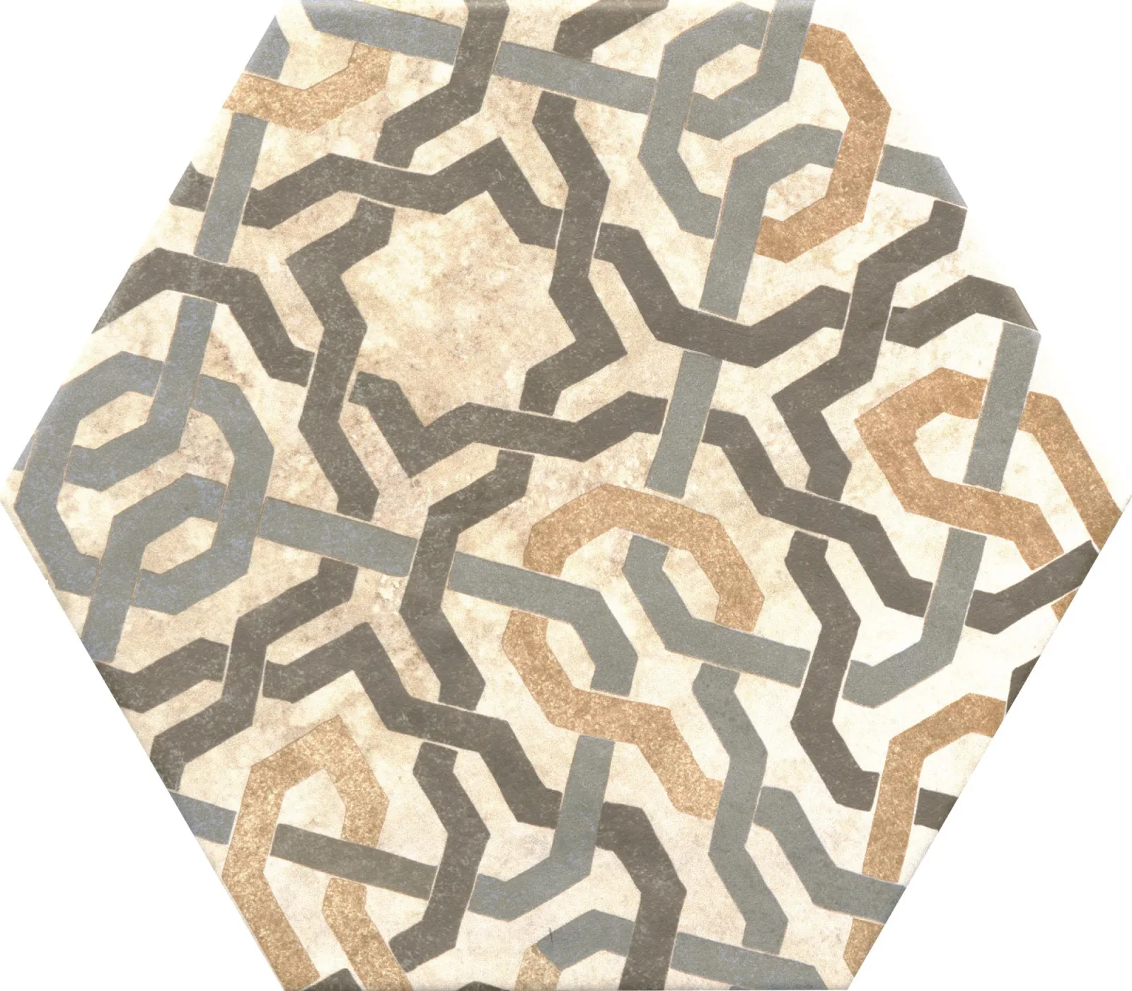 Hexagon Mat Heritage Dekor