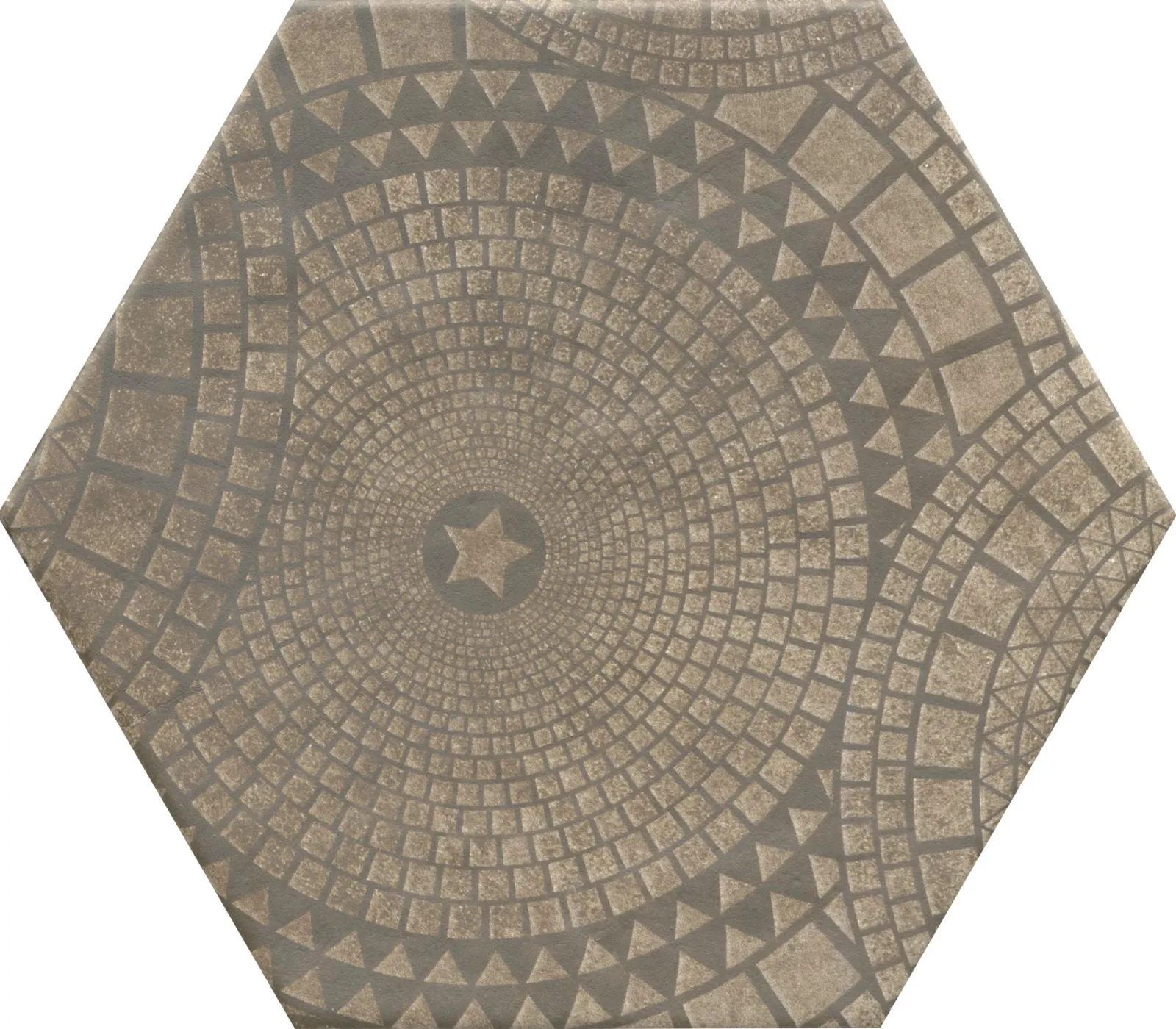 Hexagon Mat Bold Dekor