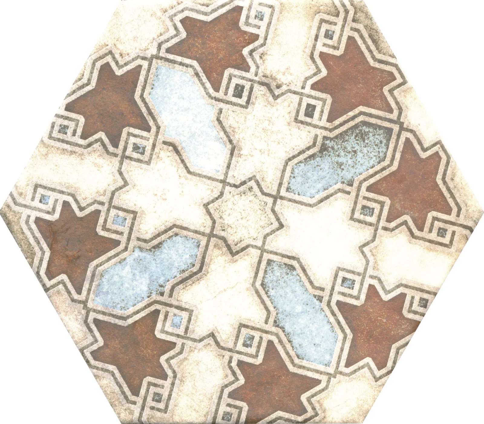 Hexagon Mat Heritage Dekor — 3