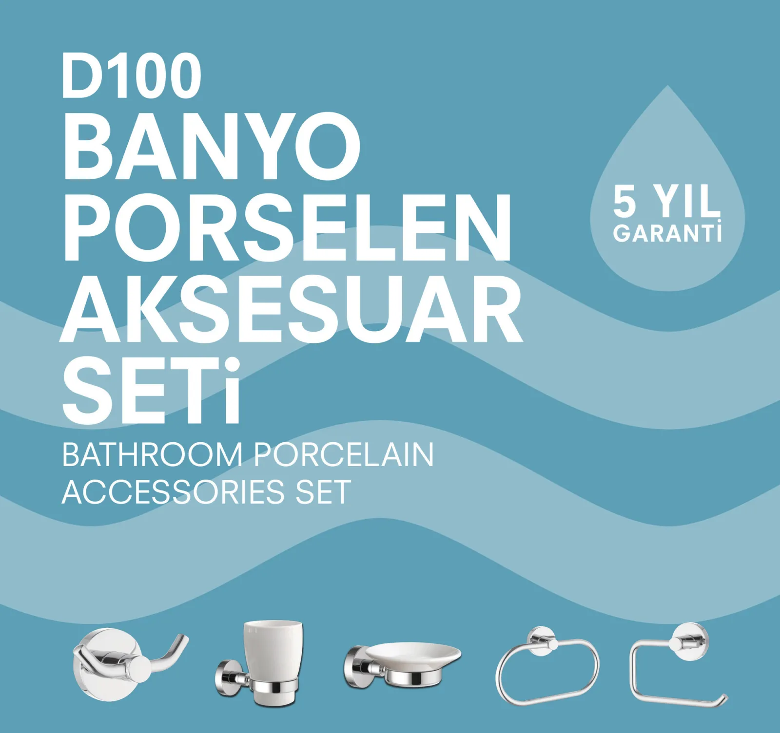D100 Porselen Aksesuar Seti — 4