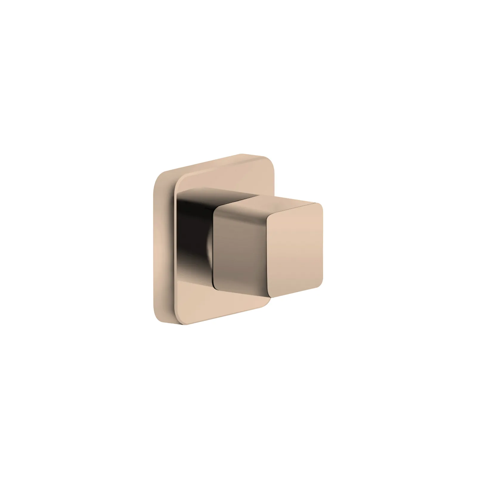 K100 Ankastre Stop Valf 90° Rose Gold