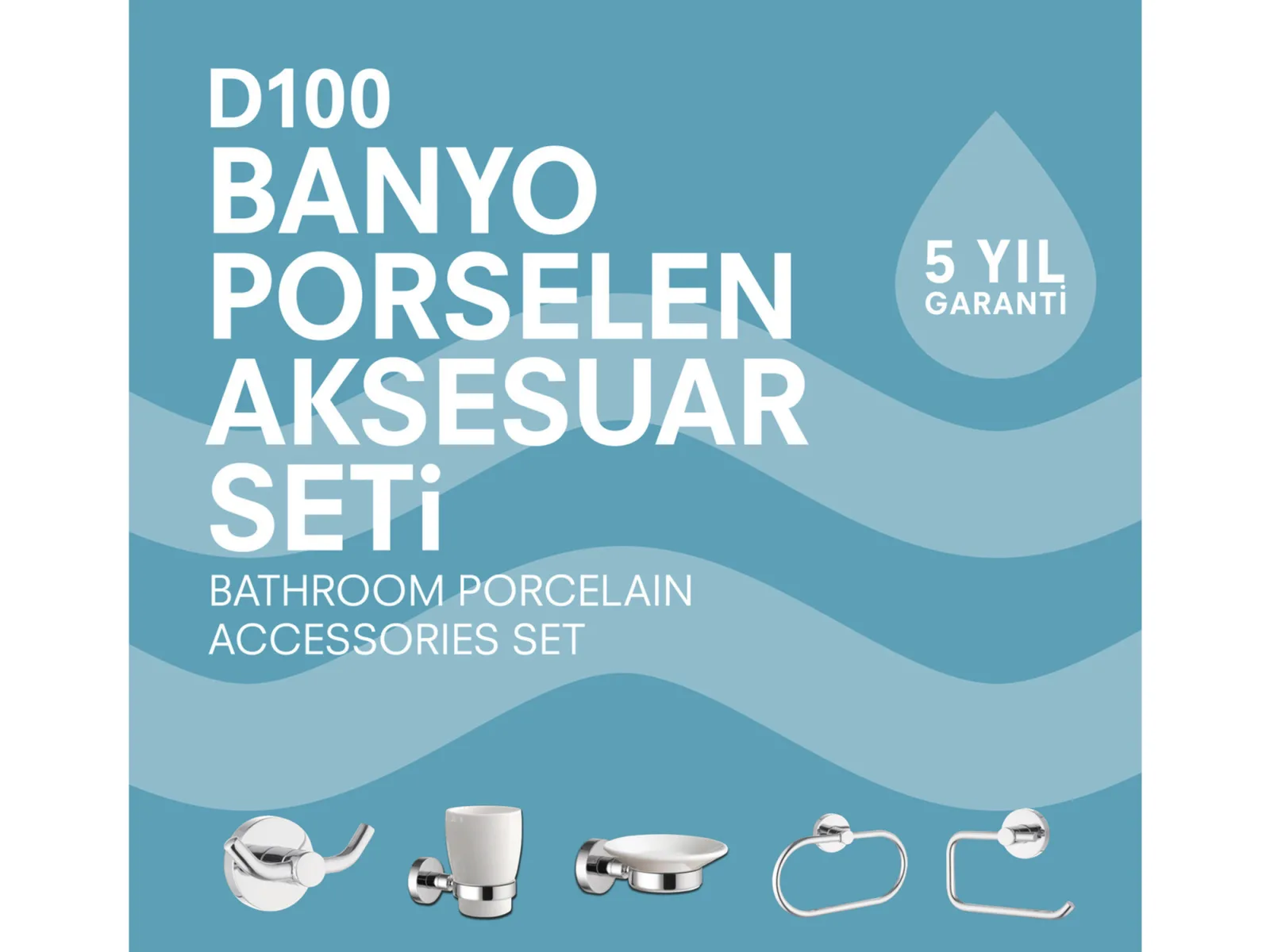 D100 Porselen Aksesuar Seti — 3