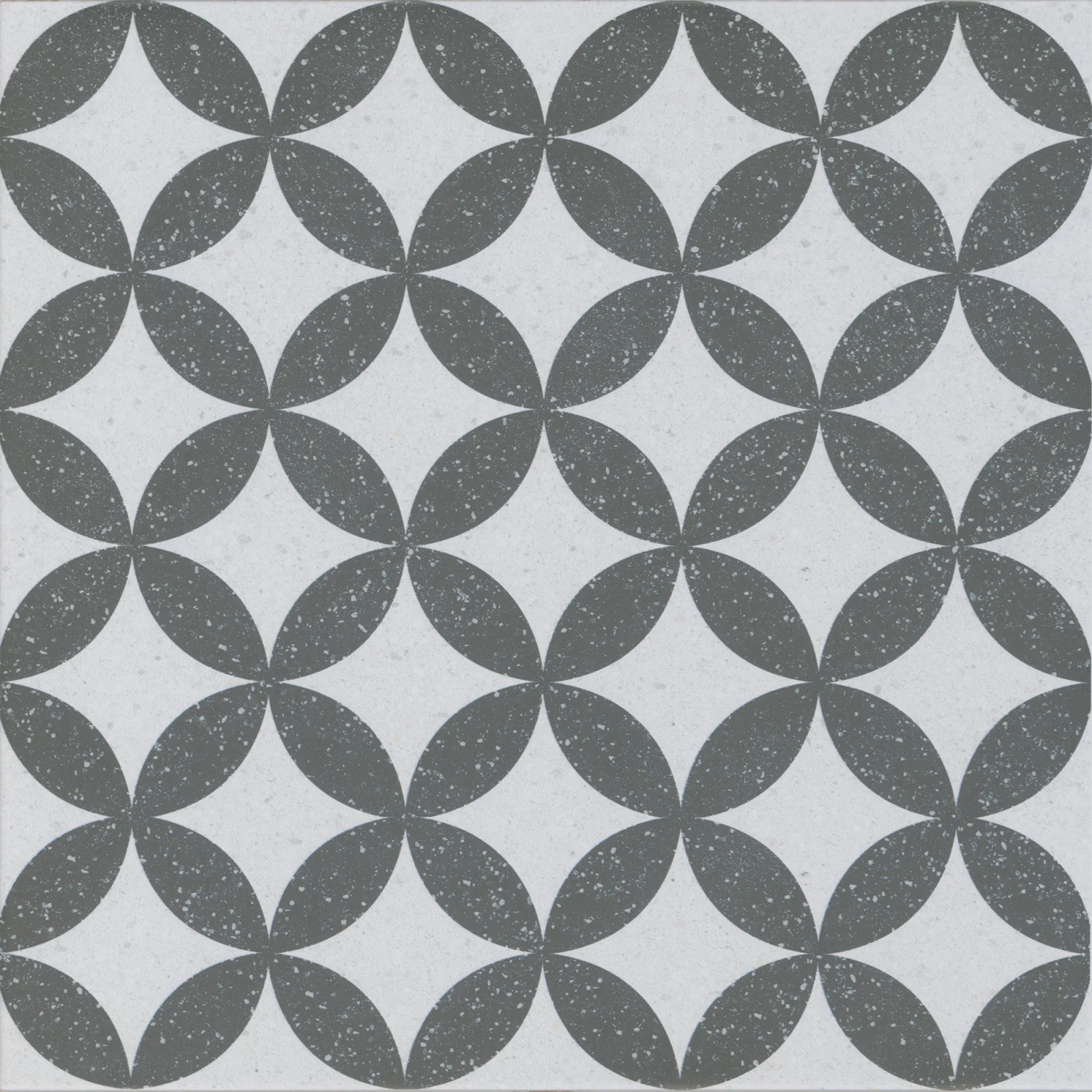 Ornament Mat Açık Siyah Sırlı Granit