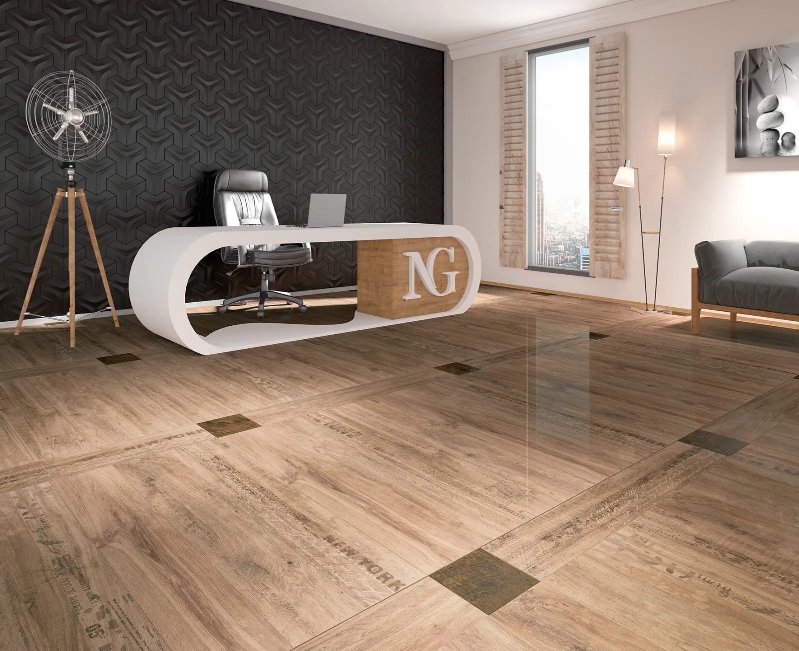 20x120 ROVERE MAT KİRAZ REKTİFİYE