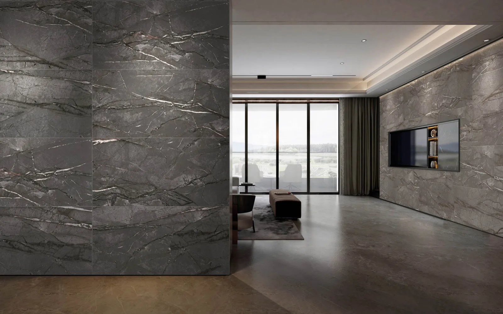 60x120 SIERRA GRAFIT REKTİFİYE