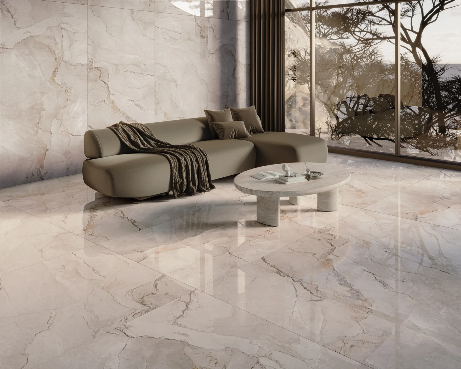 120x240 ADEL VİZON KRİSTAL REKTİFİYE PARLAK NANO
