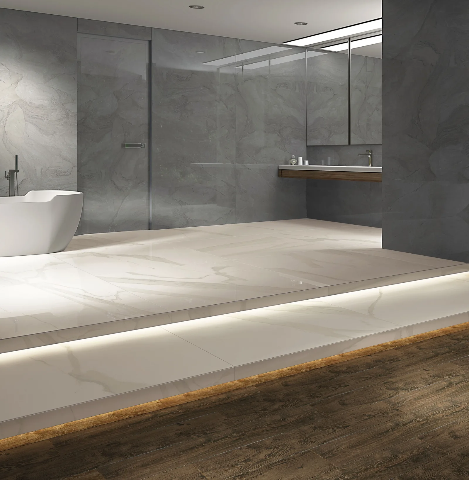 120x240 ATLANTIS ANTRASIT REKTİFİYE PARLAK NANO — 2