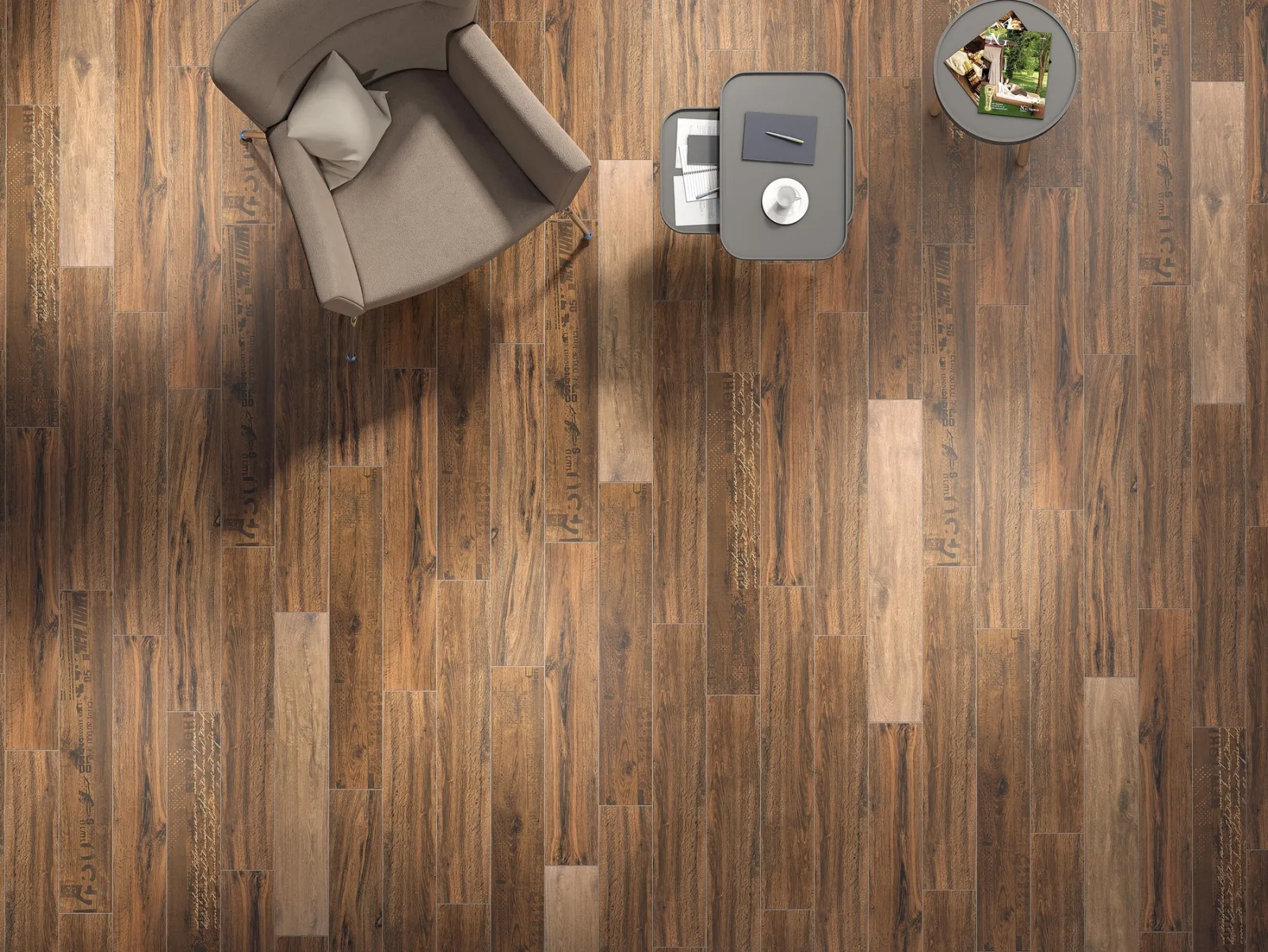 20x120 ROVERE MAT GRİ REKTİFİYE