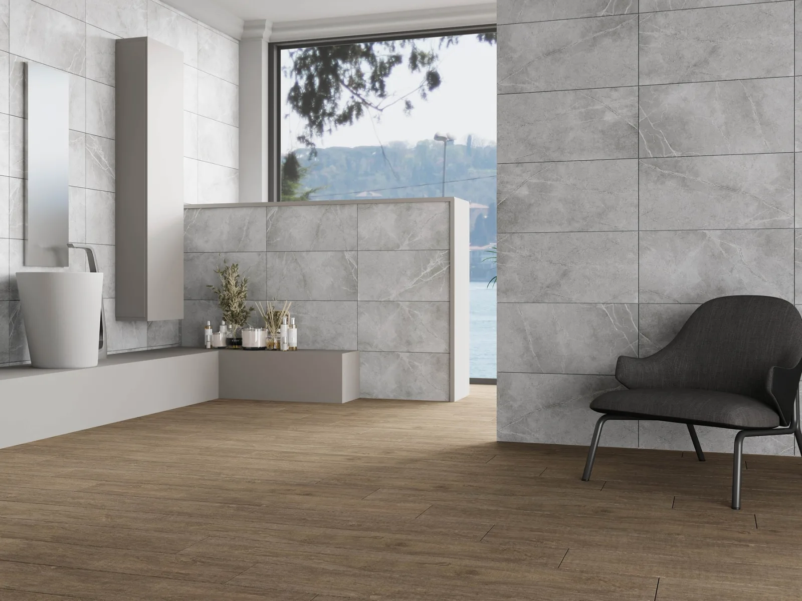 30x60 ADRIA GRİ REKTİFİYE — 2