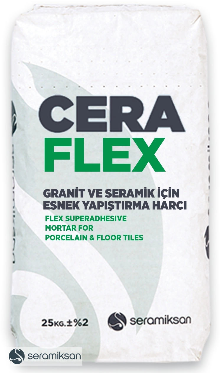CERAFLEX GRİ GRANIT YAPIŞTIRMA HARCI 25 KG