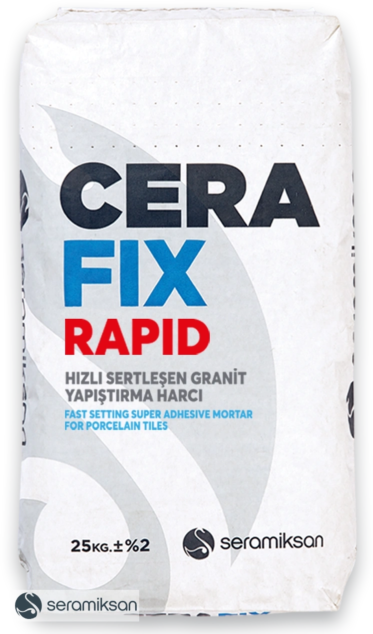 CERAFIX RAPID HIZLI SERTLEŞEN GRANIT YAPIŞTIRMA HARCI 25 KG