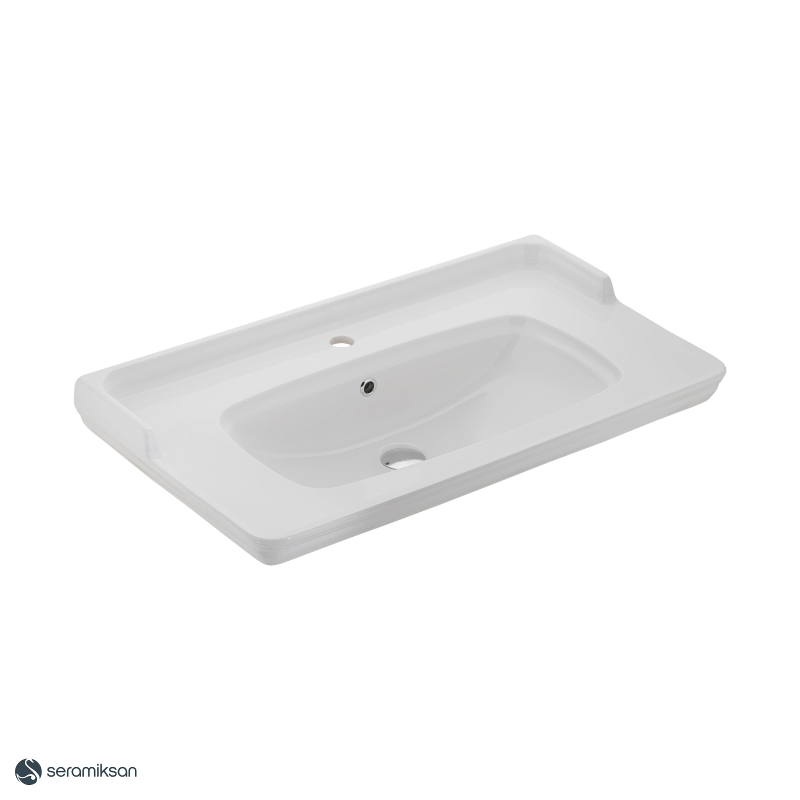 VICTORIAN ETAJERLI LAVABO 80 CM MOBILYA GEÇMELI