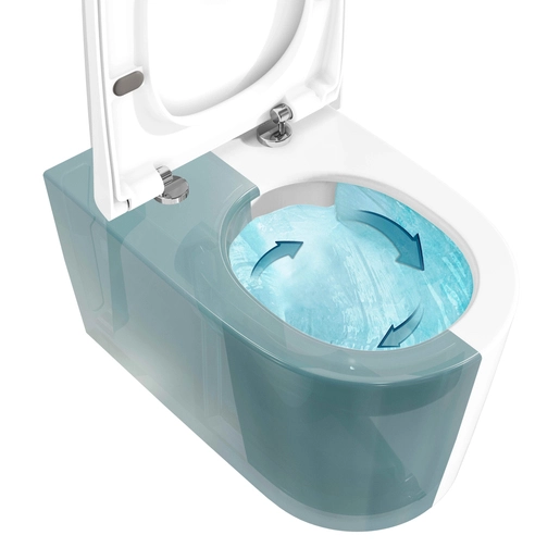 Metropole Round QuantumFlush Asma klozet — 3