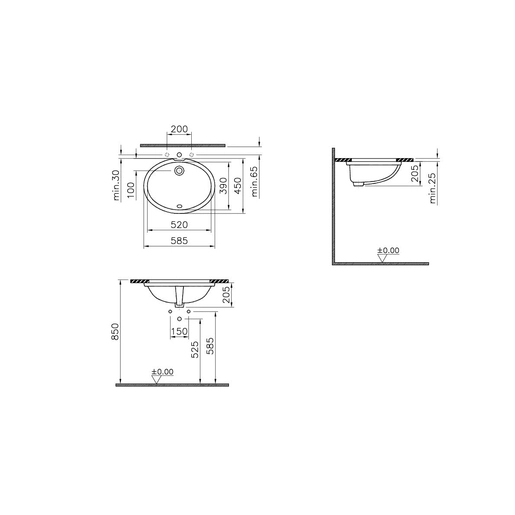S20 Tezgahaltı Lavabo — 5