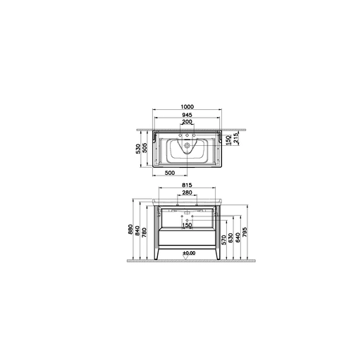 Valarte Lavabo Dolabı — 2