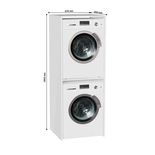 Shift T20 Çamaşır ve Kurutma Makinesi Dolabı — 5