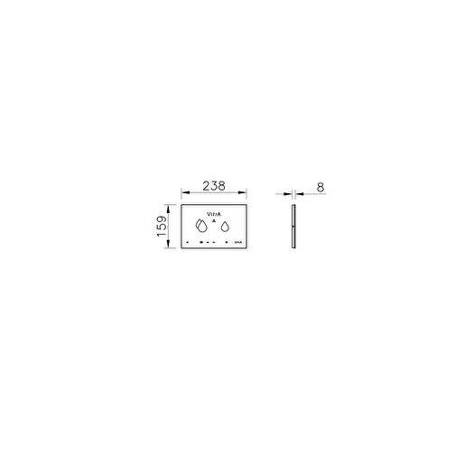 V-Care Akıllı Smart Panel, 8 cm — 2