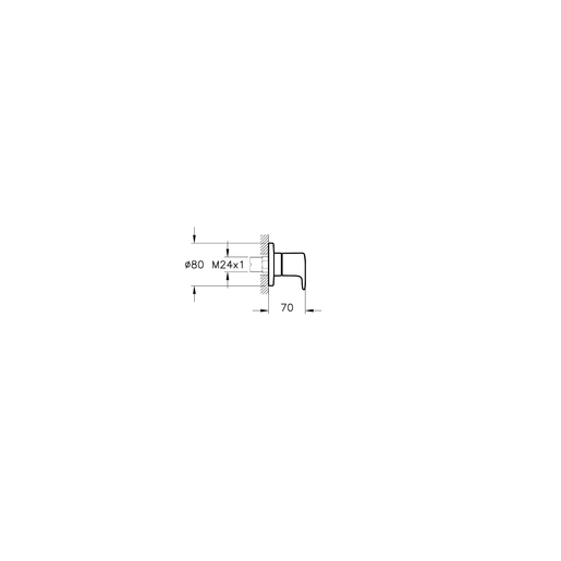 Root Round Ankastre Stop Valf — 2