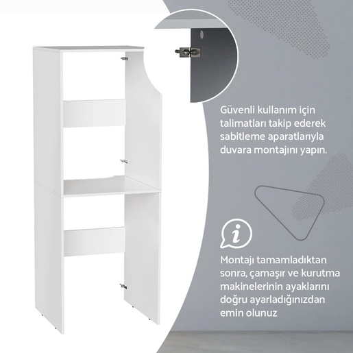 Shift T20 Çamaşır ve Kurutma Makinesi Dolabı — 6