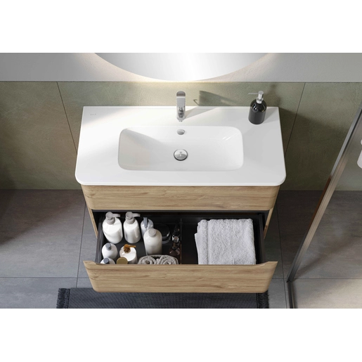 S20 Round Etajerli lavabo — 2