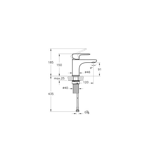 Root Round Lavabo Bataryası — 4