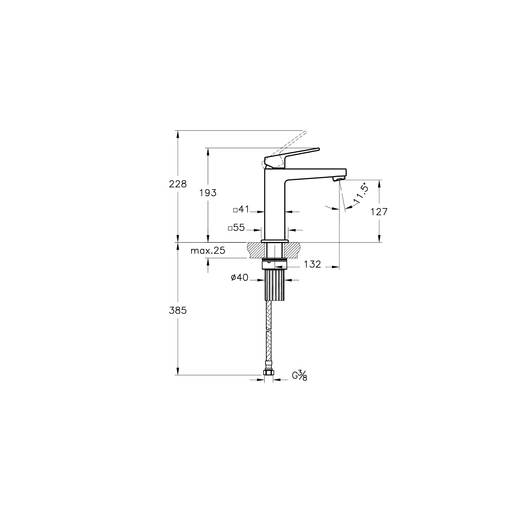 Minimax Square Lavabo Bataryası — 3