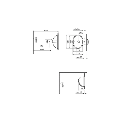 S20 Tezgahaltı Lavabo — 5