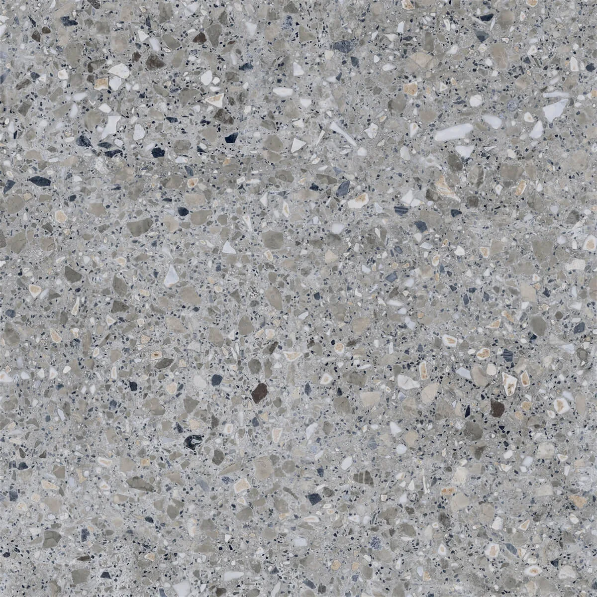 60x60 Habitat Gri Mat Rektifiyeli