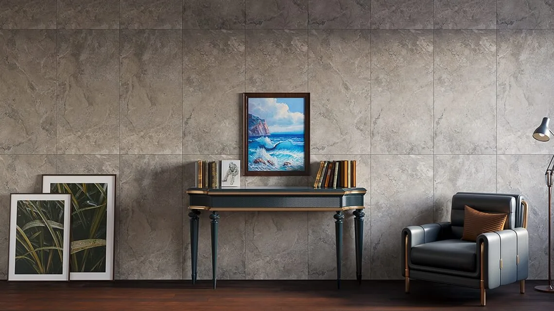 60x60 Lennox Grej Mat Rektifiyeli — 2