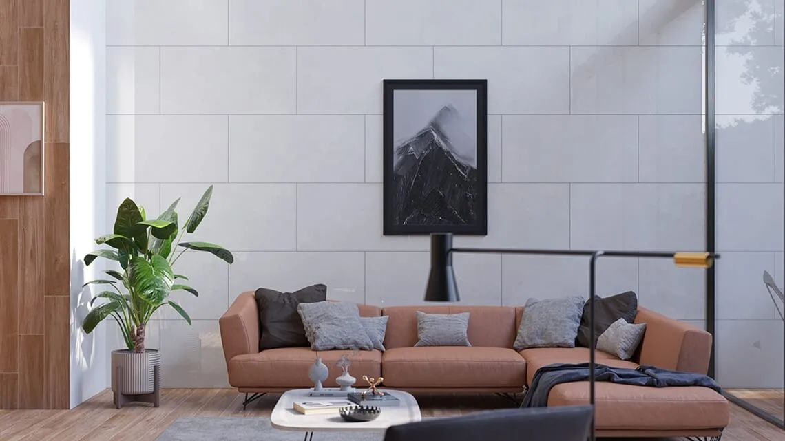 60x120 Feel Beyaz Polish Rektifiyeli — 3