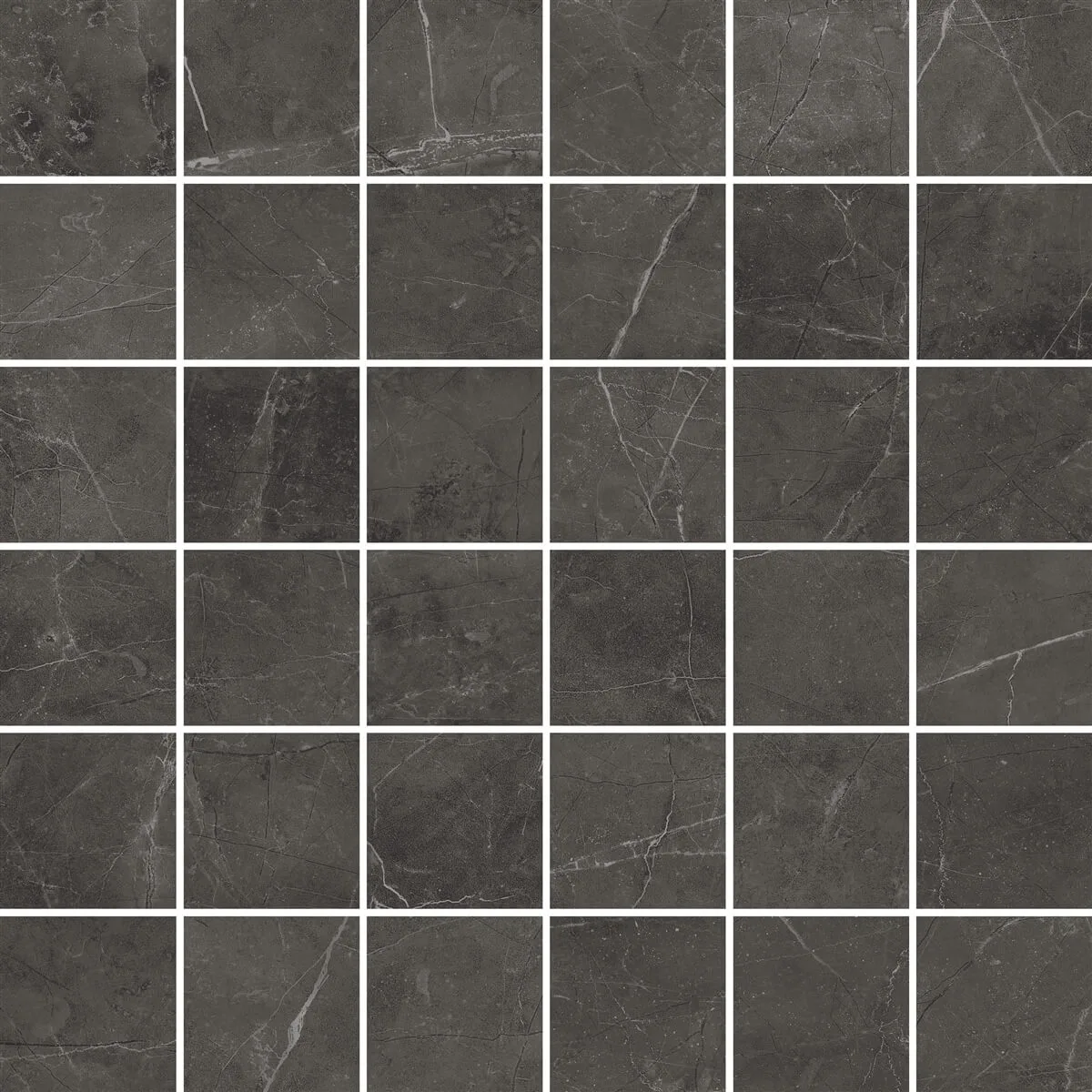 30x30 STERLINA Asphalt (5x5) Mat Fileli